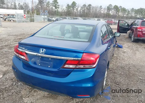 2014 Honda Civic Lx из США, поврежденный, VIN 19XFB2F54EE221912
